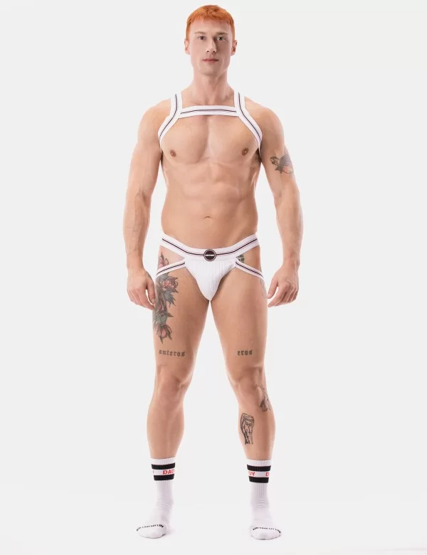 Harness Hapero - White-Red-Black