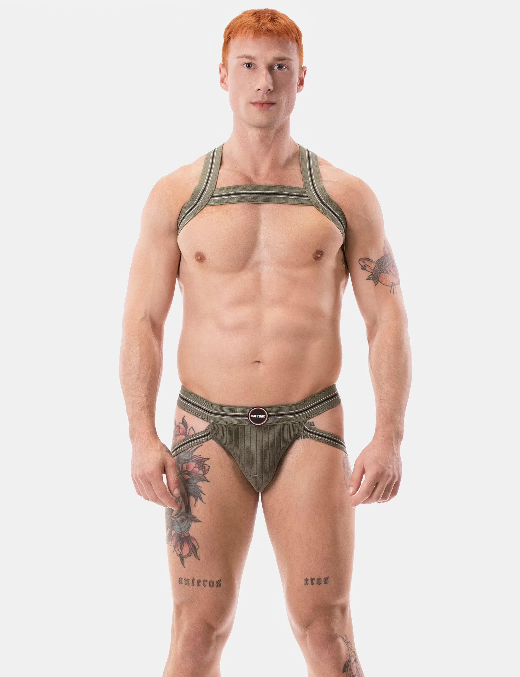 Harness Hapero - Army-White-Black
