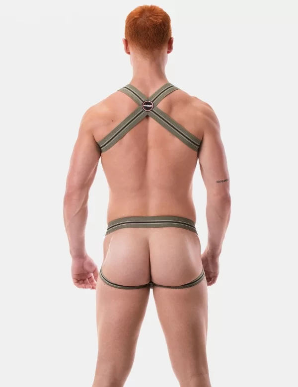 Harness Hapero - Army-White-Black