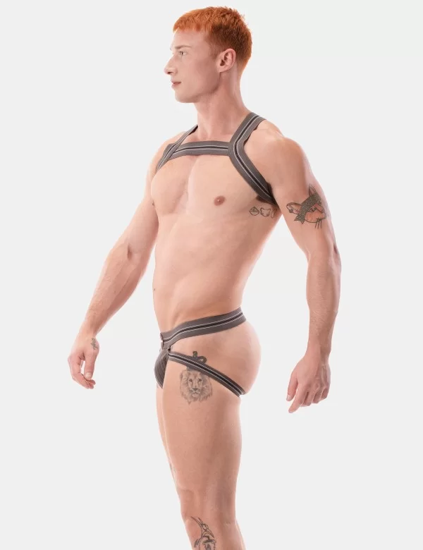 Harness Hapero - Grey-White-Black