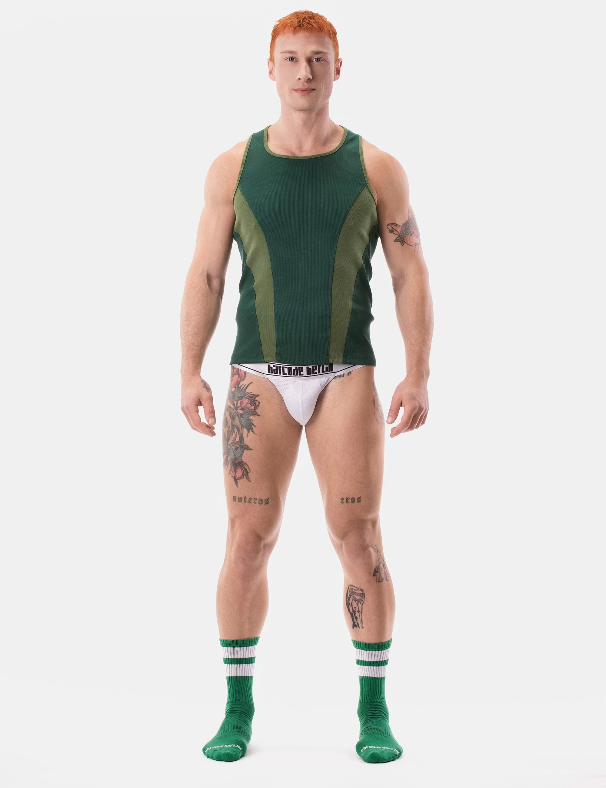 Tank Top Dervi - Green-Olive