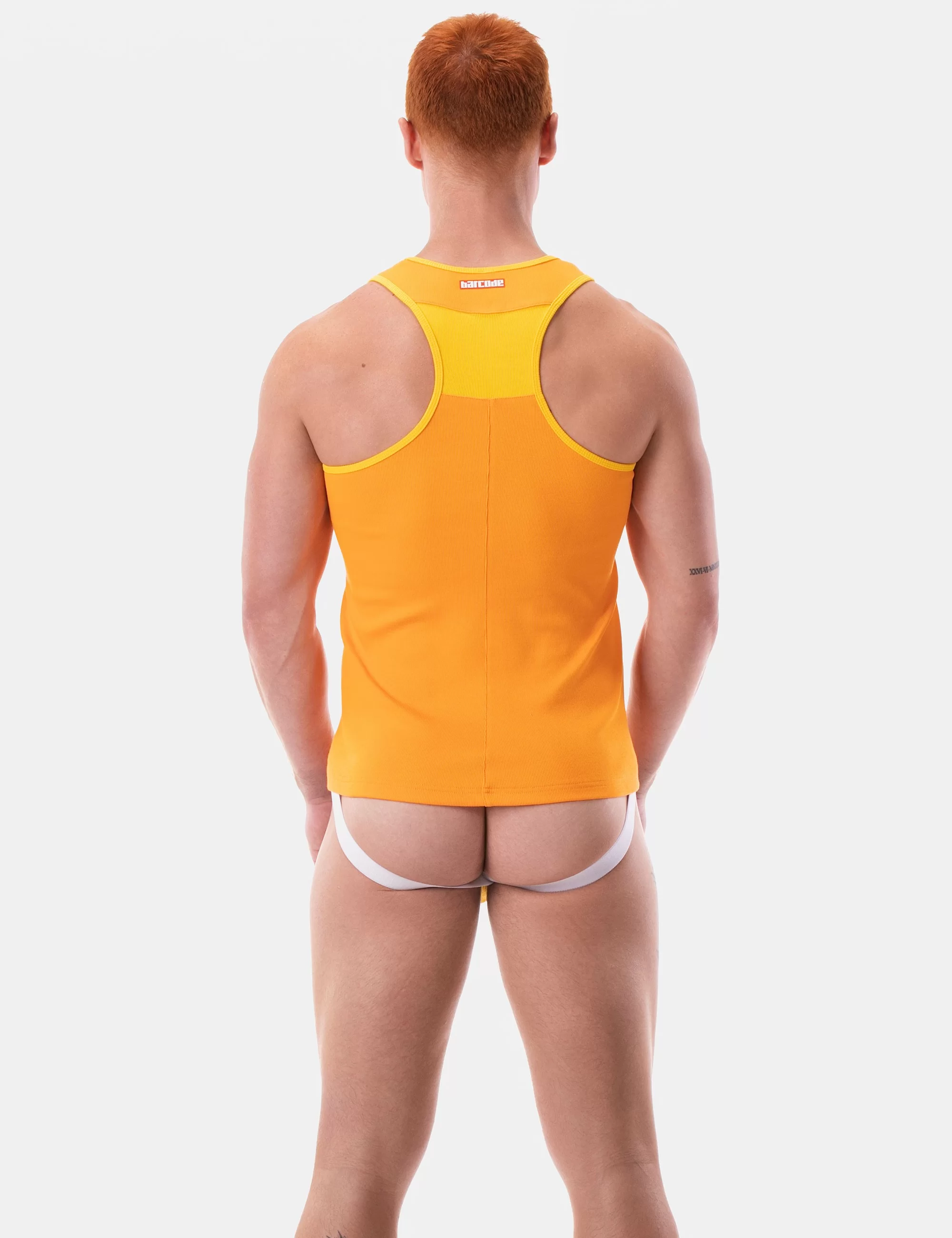 Tank Top Dervi - Orange-Yellow