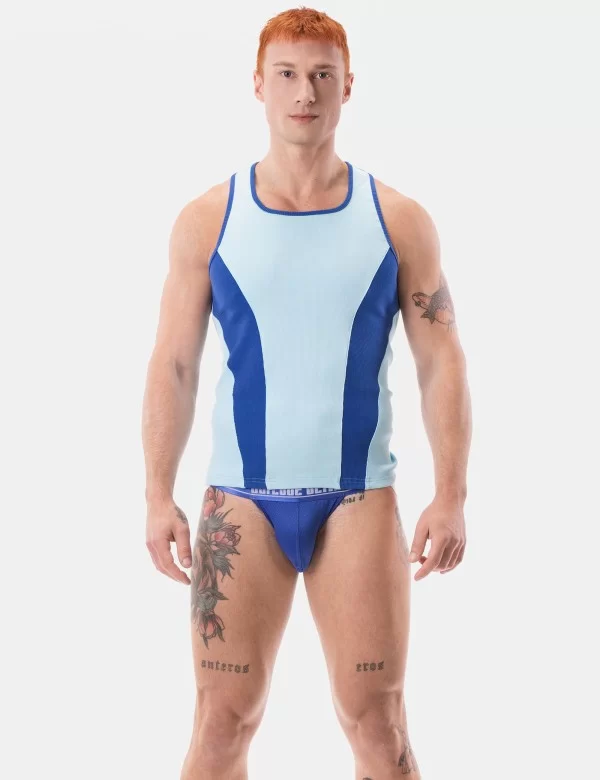 Tank Top Dervi - Skyblue-Blue