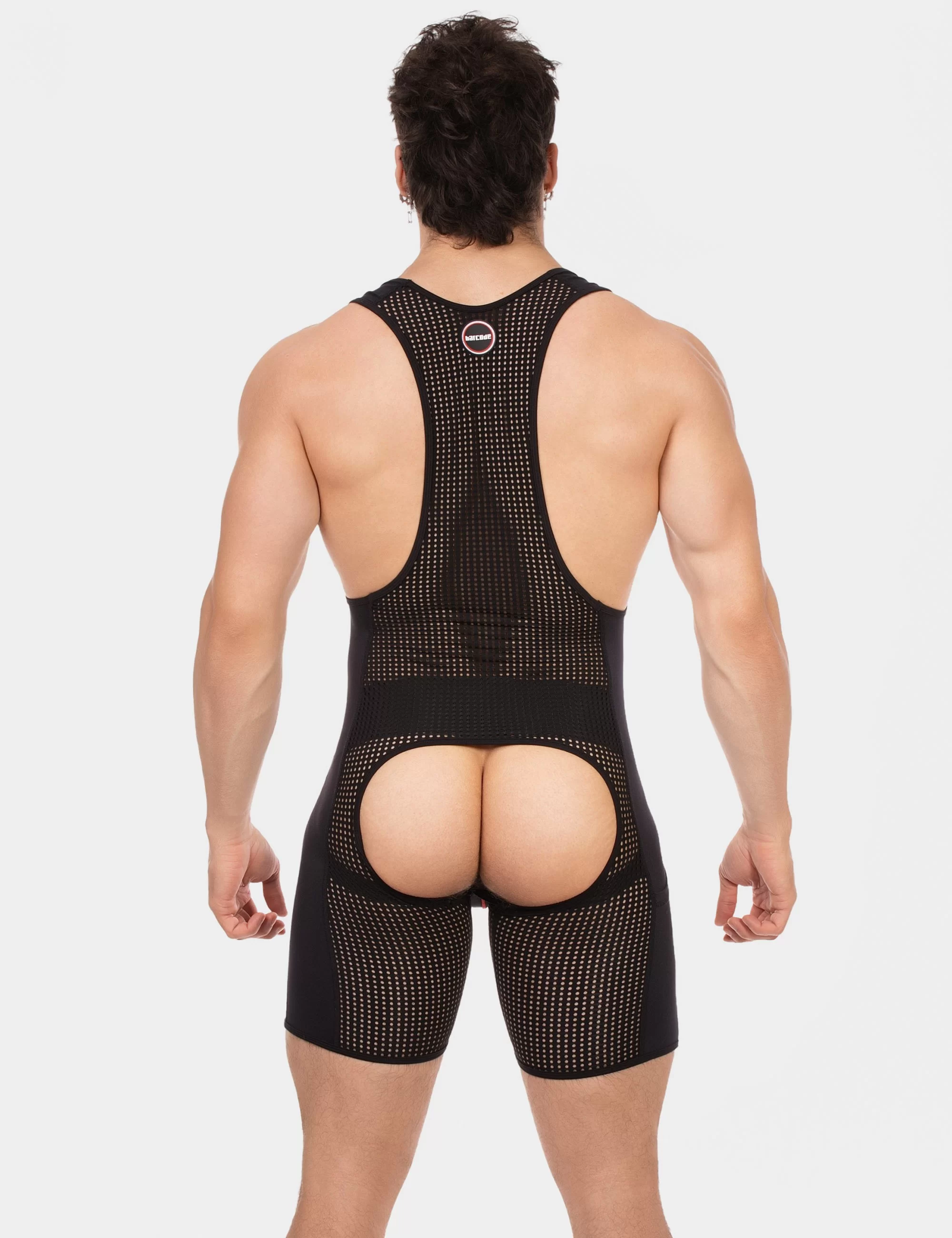 Chaps Singlet Krish - Black-Red