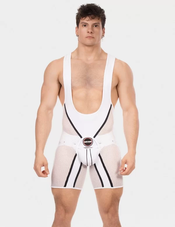 Chaps Singlet Krish - White-Black