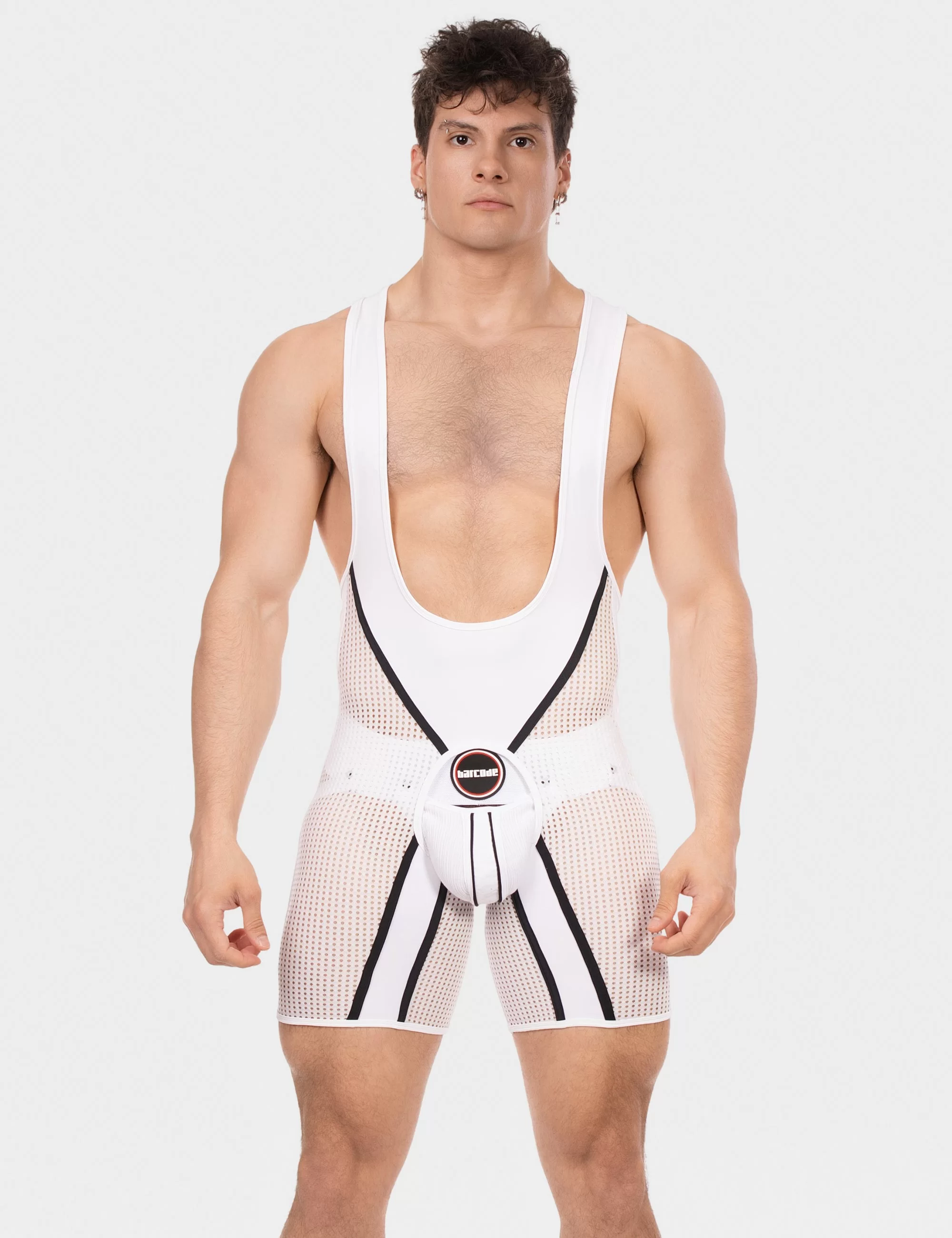 Chaps Singlet Krish - White-Black