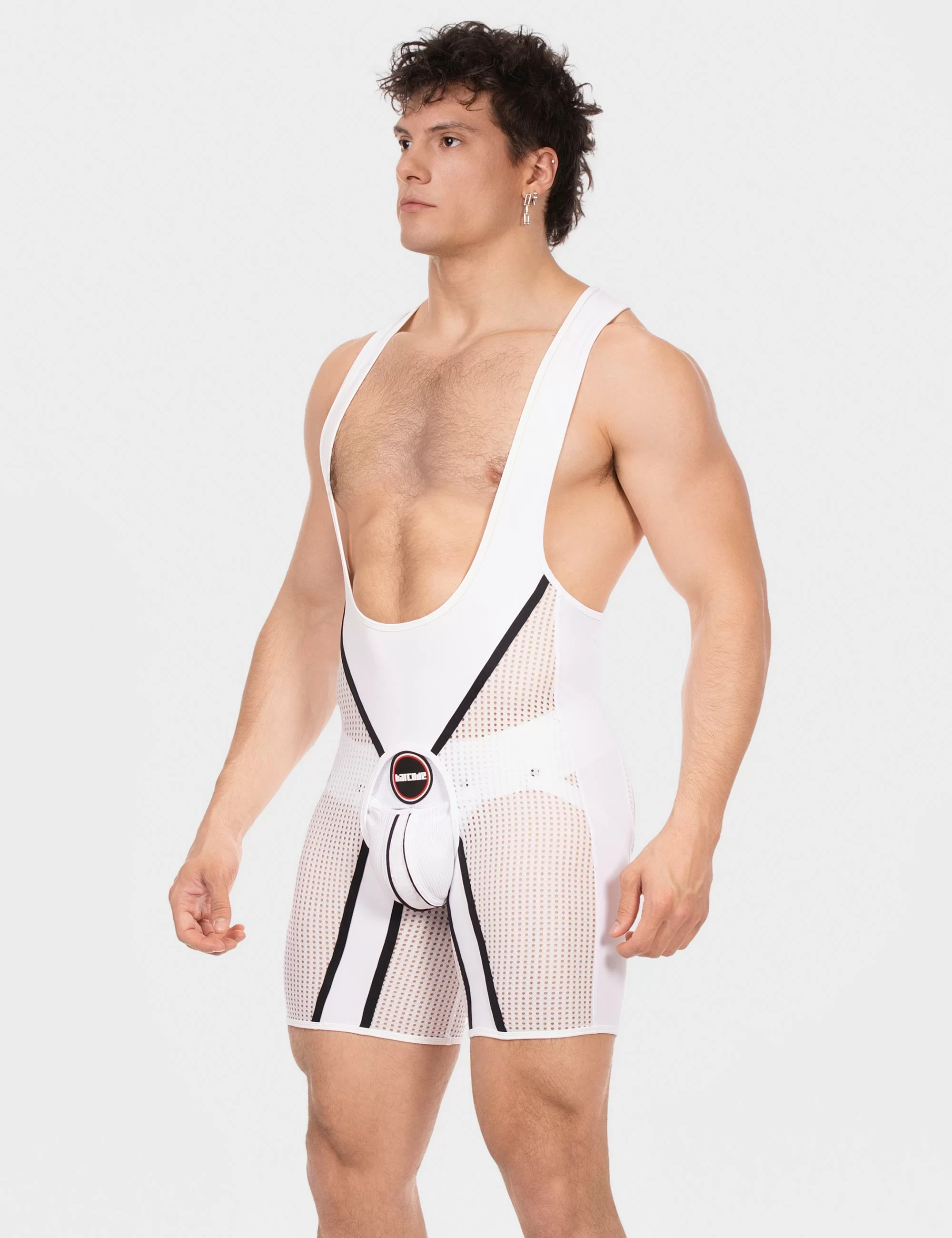 Chaps Singlet Krish - White-Black