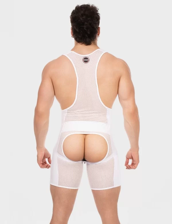 Chaps Singlet Krish - White-Black