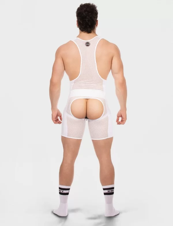 Chaps Singlet Krish - White-Black