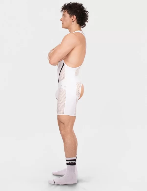 Chaps Singlet Krish - White-Black