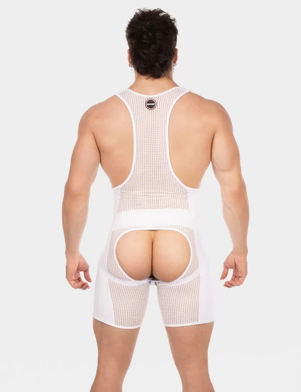 Chaps Singlet Krish - White-Royal