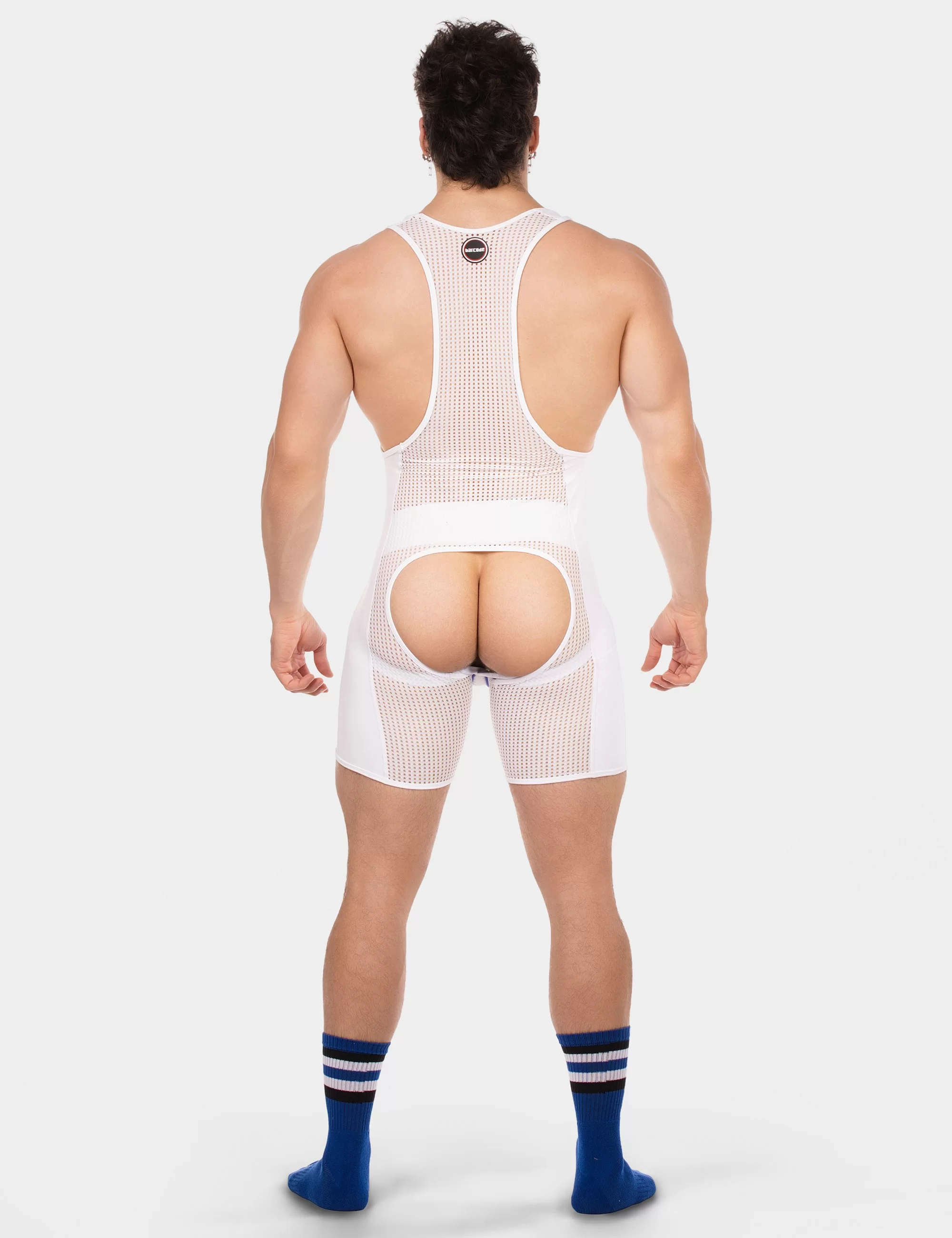 Chaps Singlet Krish - White-Royal