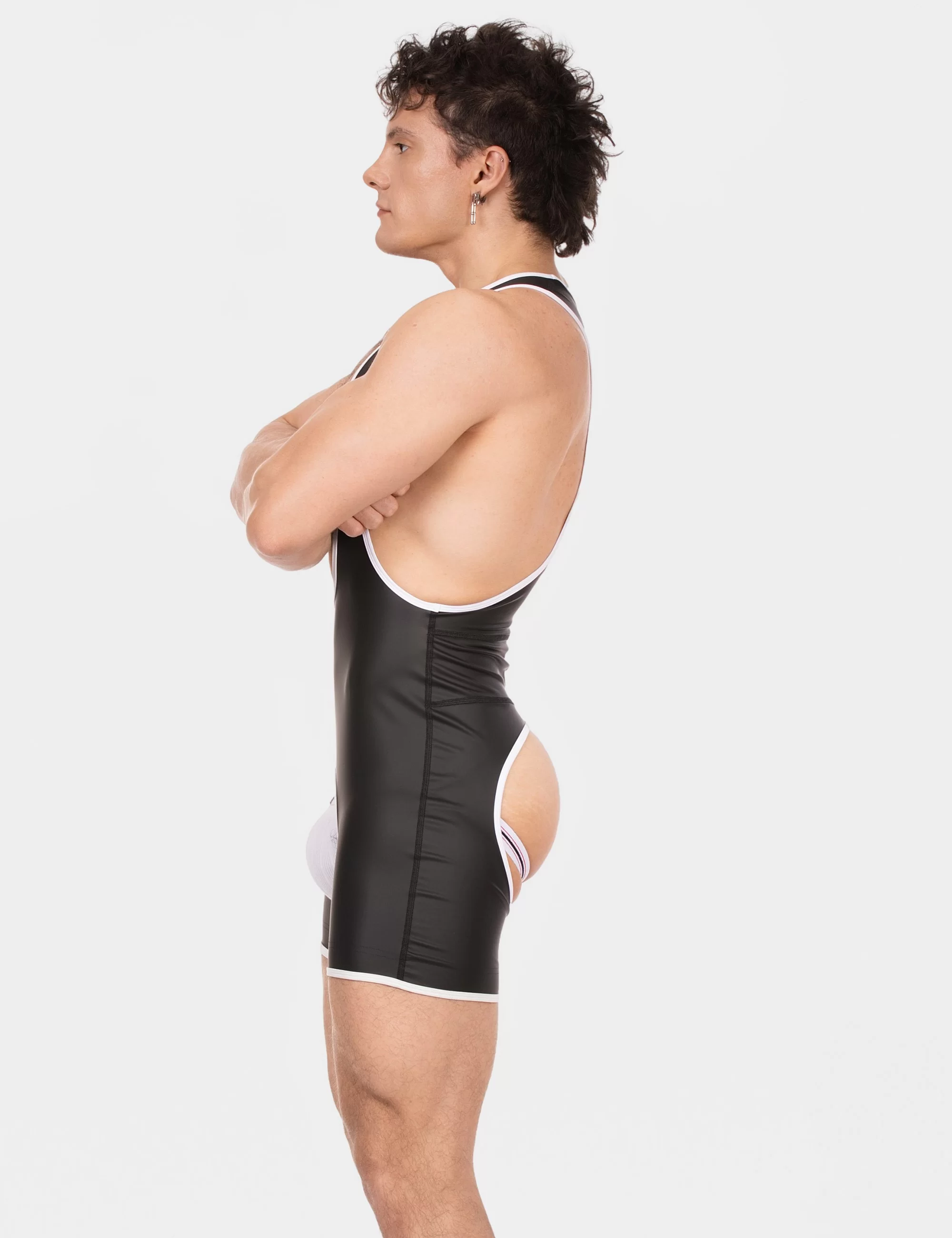 Singlet Kam - Black-White