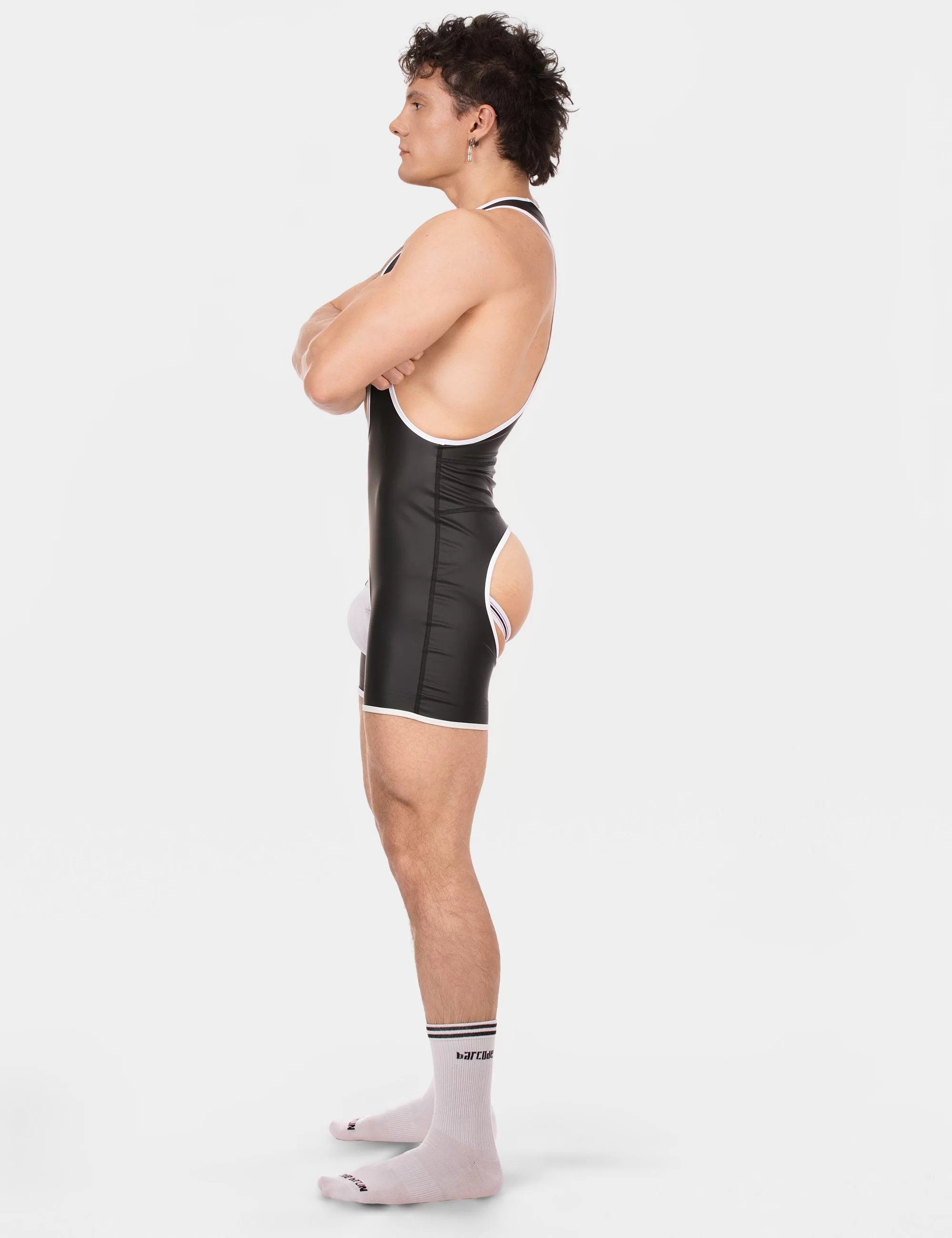 Singlet Kam - Black-White