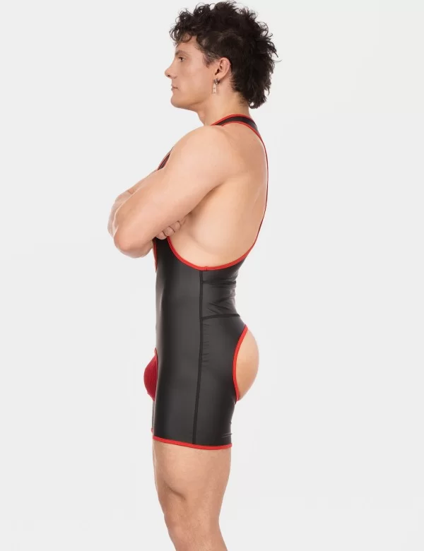 Singlet Kam - Black-Red