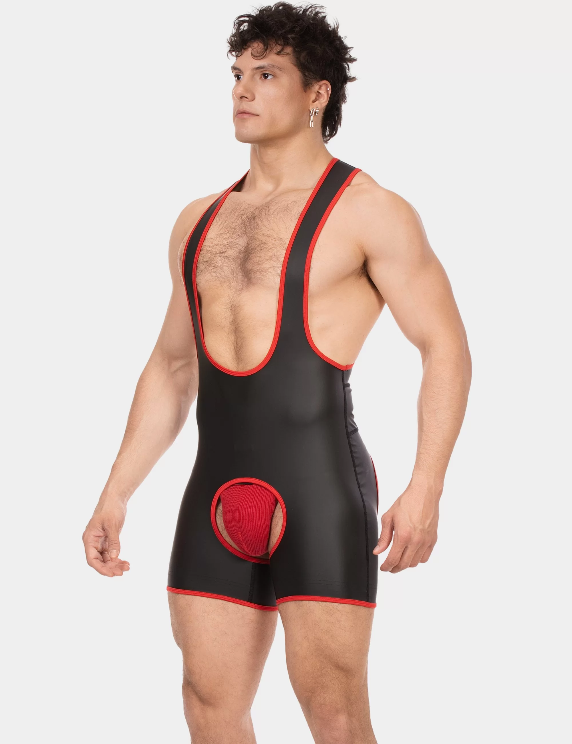 Singlet Kam - Black-Red