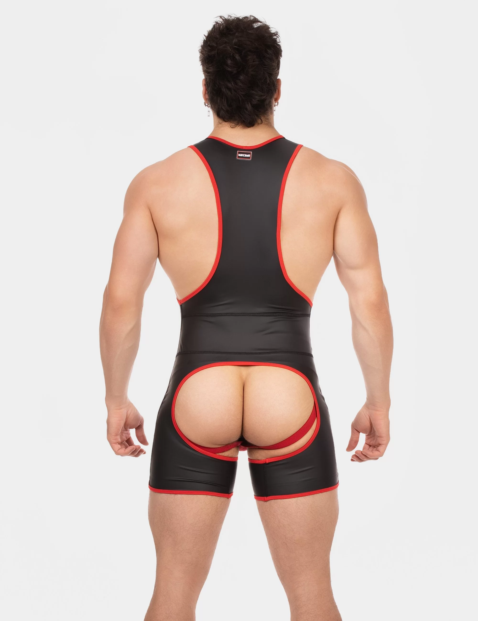 Singlet Kam - Black-Red