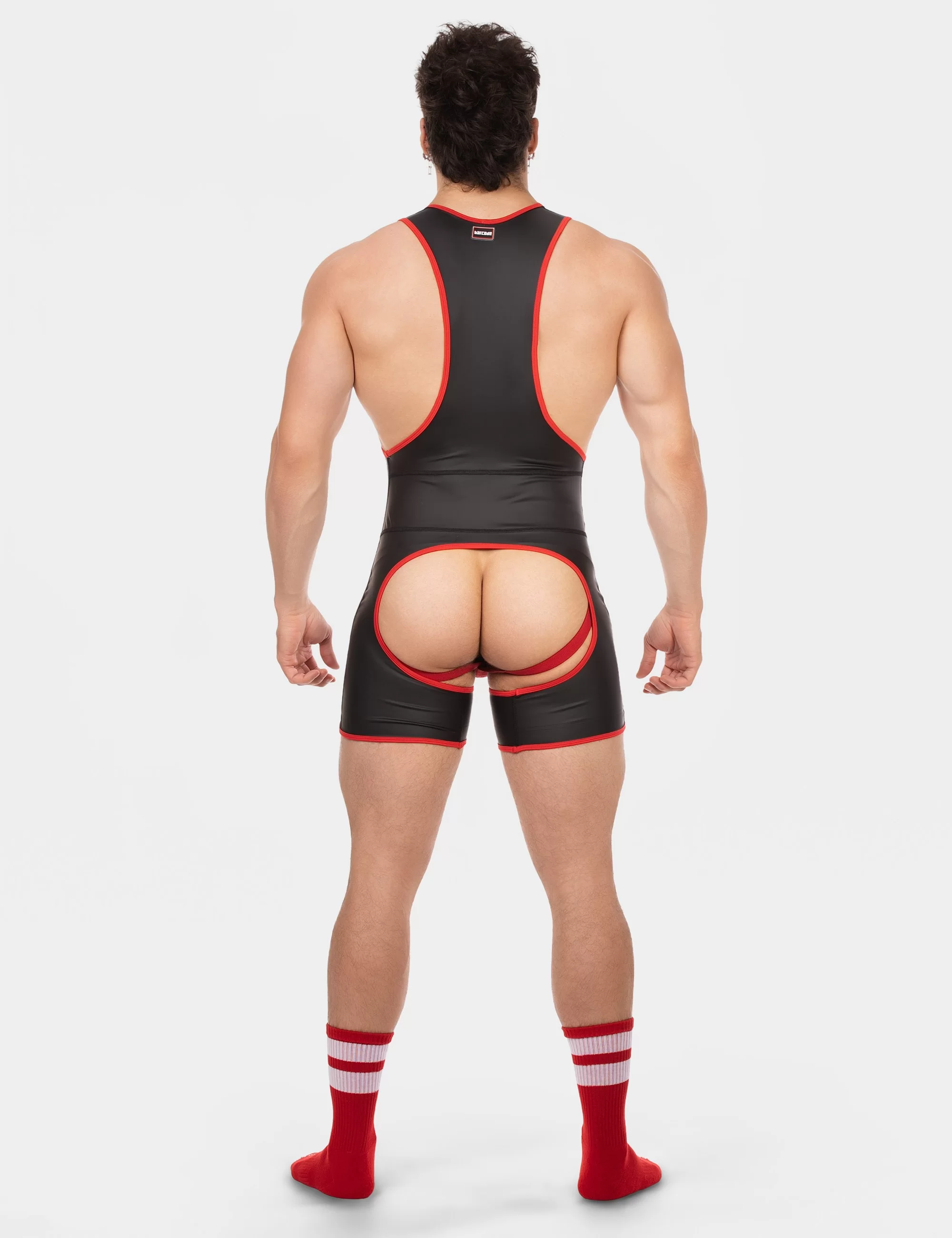 Singlet Kam - Black-Red