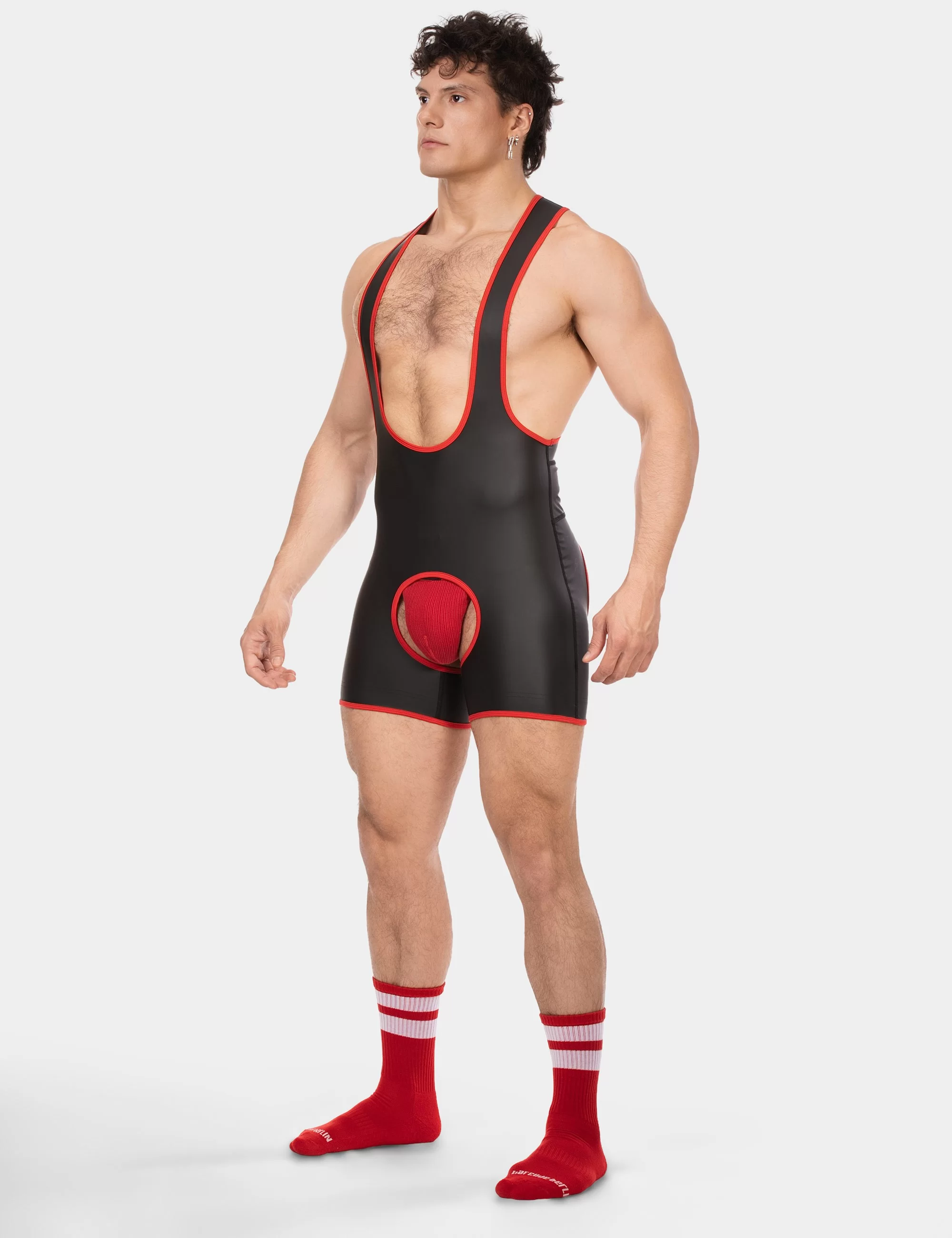 Singlet Kam - Black-Red