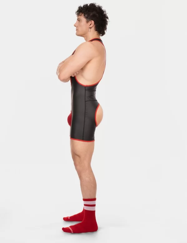 Singlet Kam - Black-Red