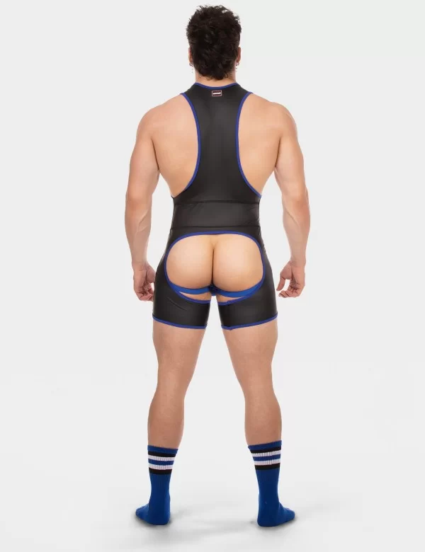 Singlet Kam - Black-Royal