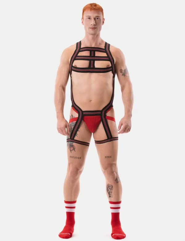 Harness Jaro - Black-White-Red