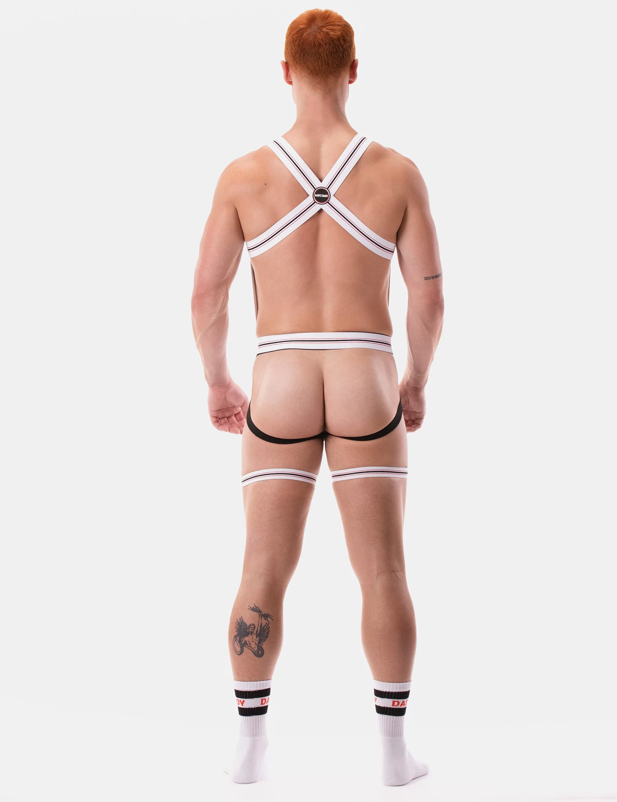 Harness Jaro - White-Red-Black