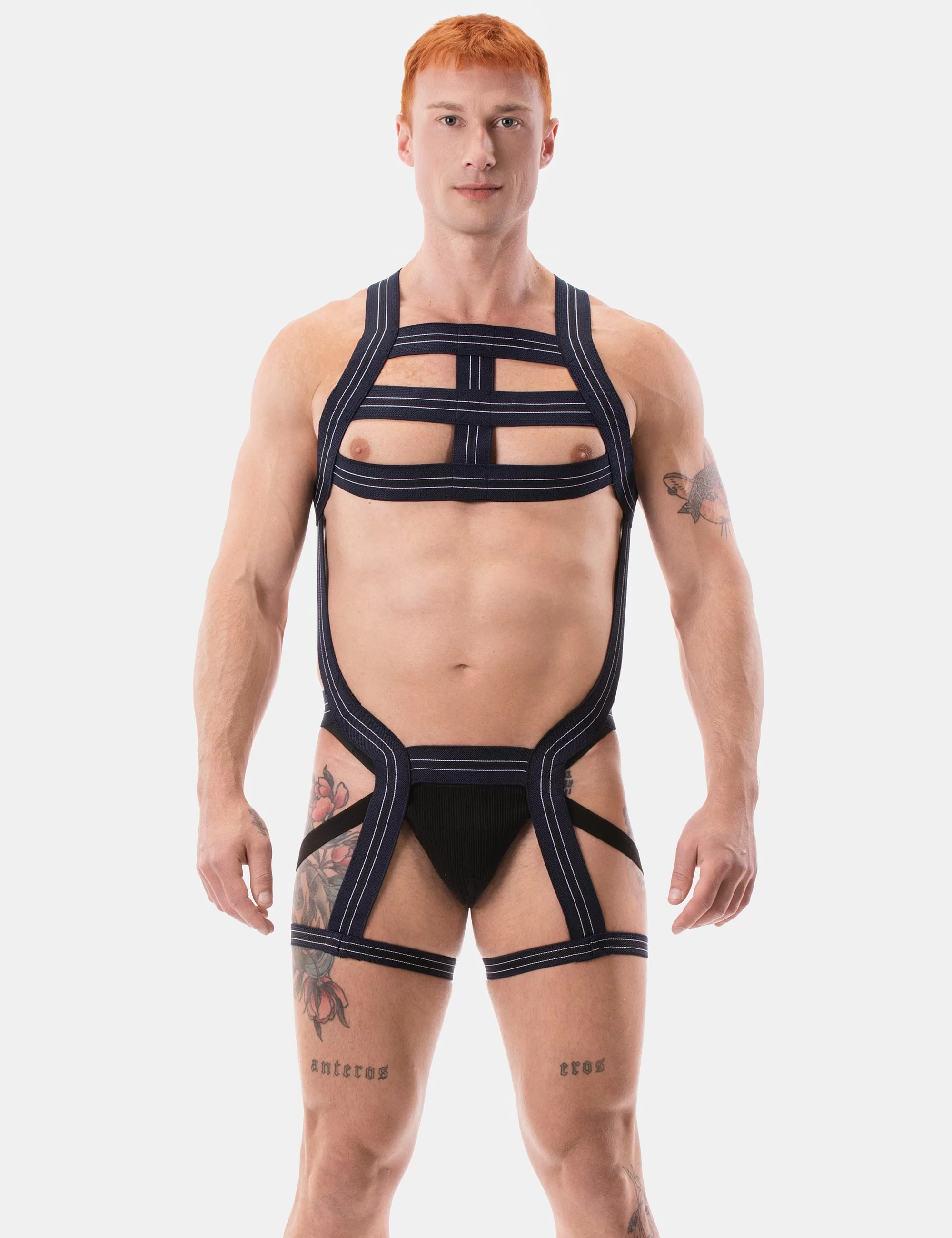 Harness Jaro - Navy-White-Black