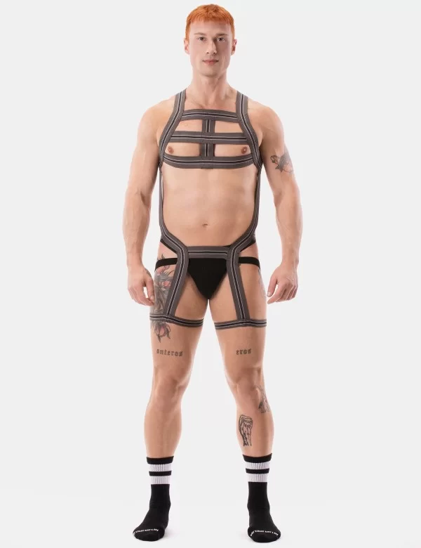 Harness Jaro - Grey-White-Black