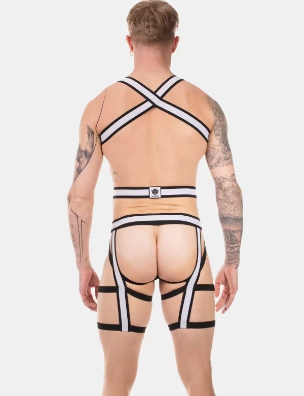 Harness Duo Javed - White-Black