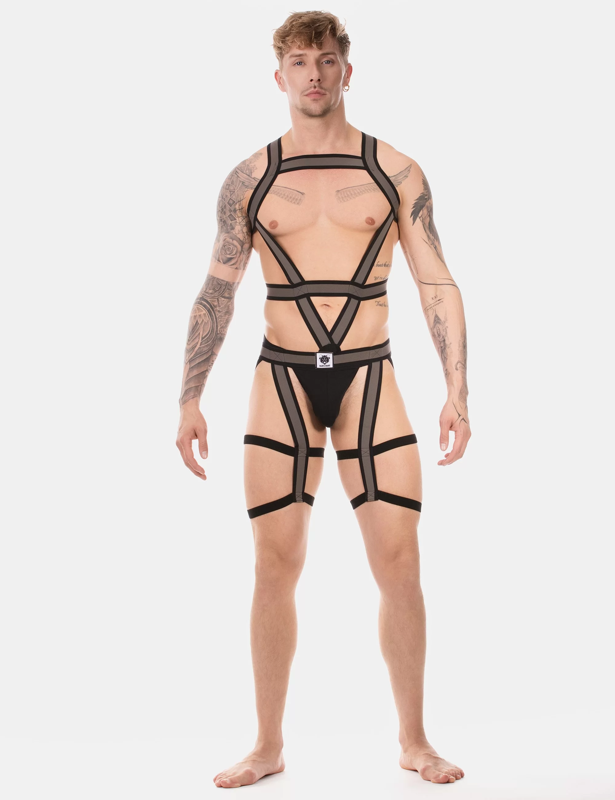 Harness Duo Javed - Grey-Black