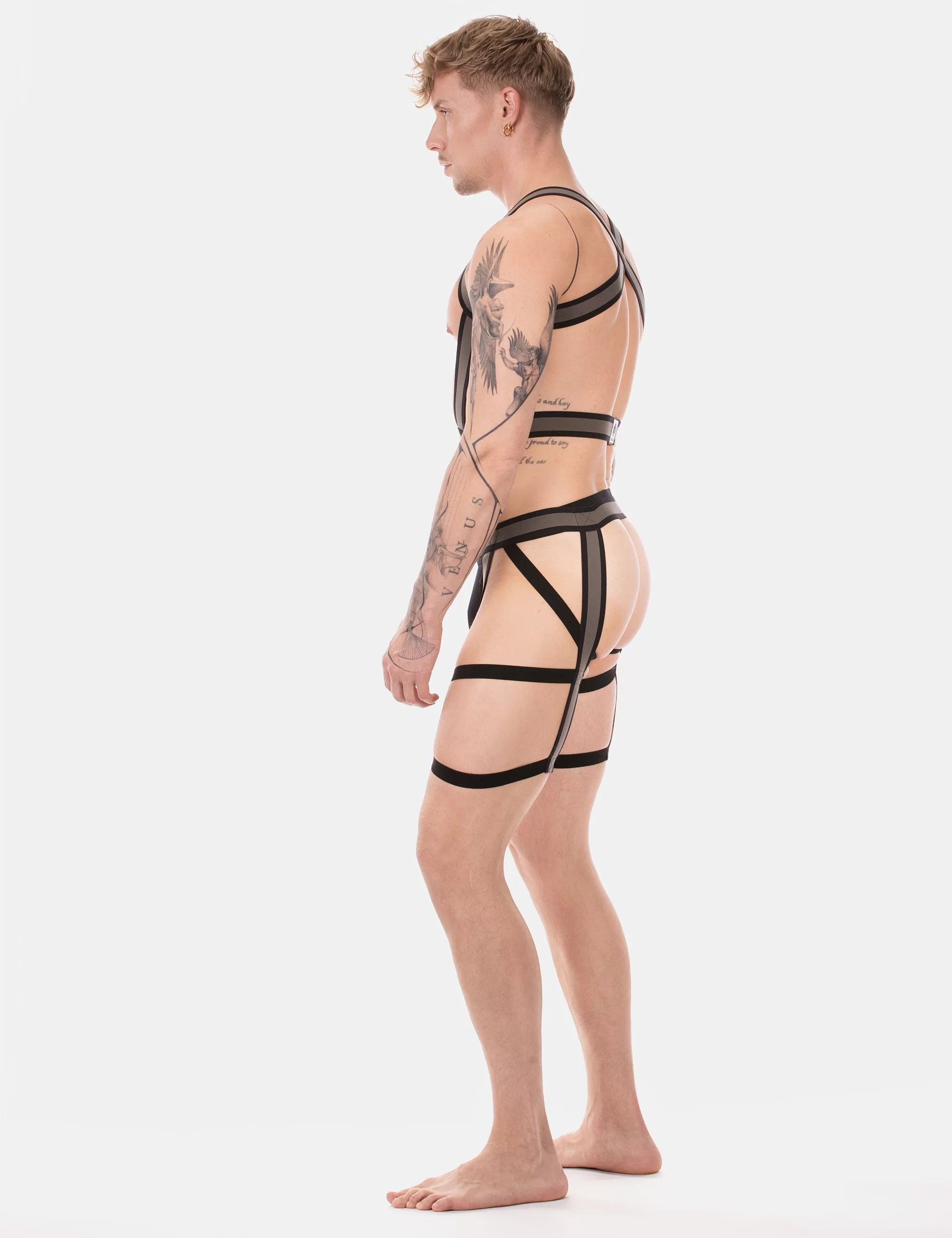 Harness Duo Javed - Grey-Black