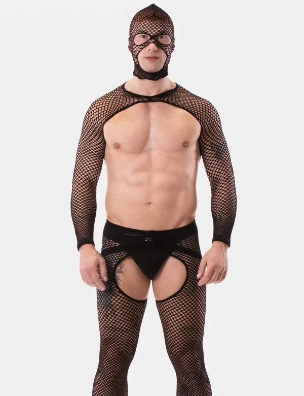 Fishnet Sleeves Poggio - Black