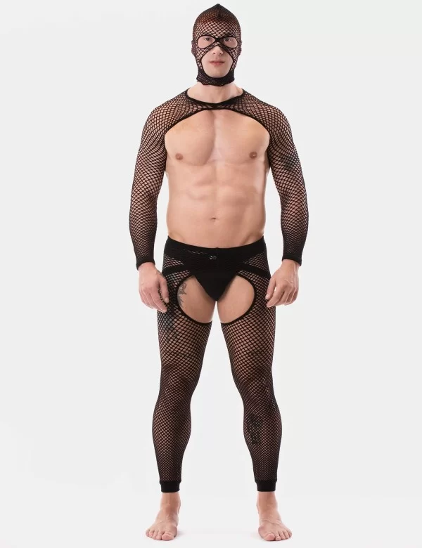 Fishnet Sleeves Poggio - Black