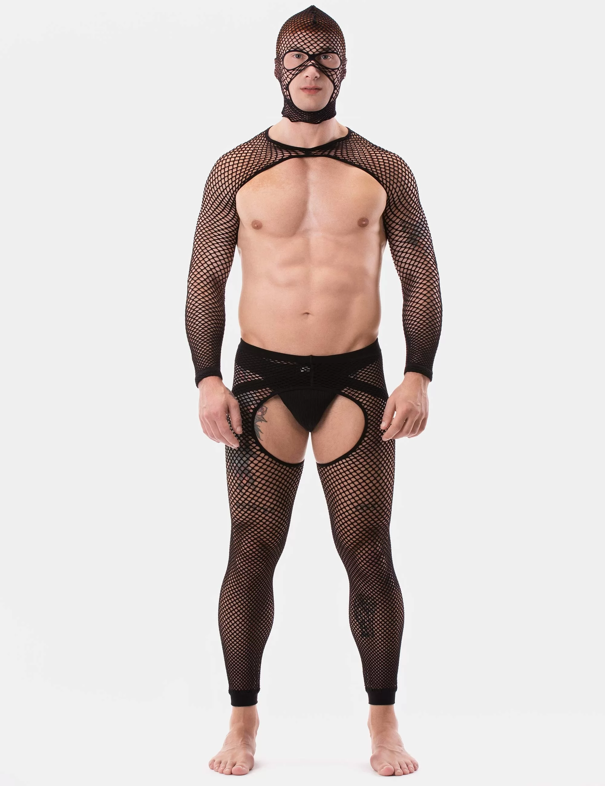 Fishnet Sleeves Poggio - Black
