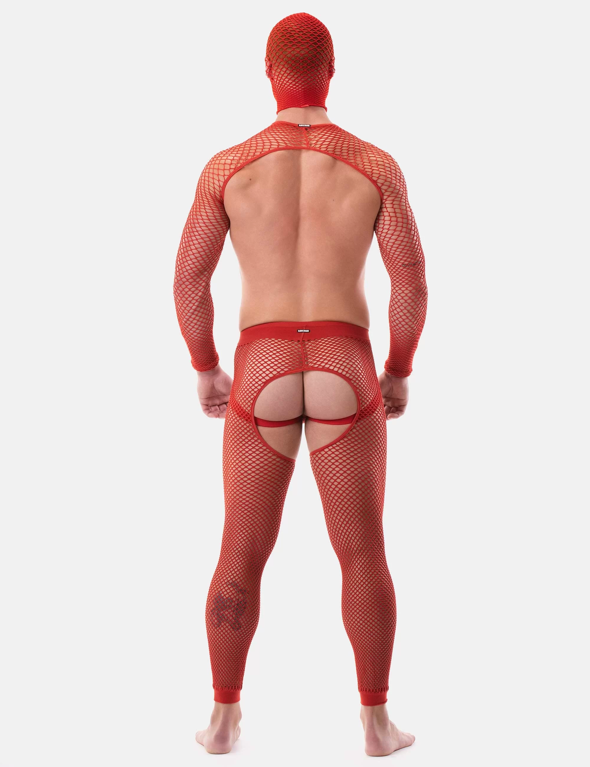 Fishnet Sleeves Poggio - Red