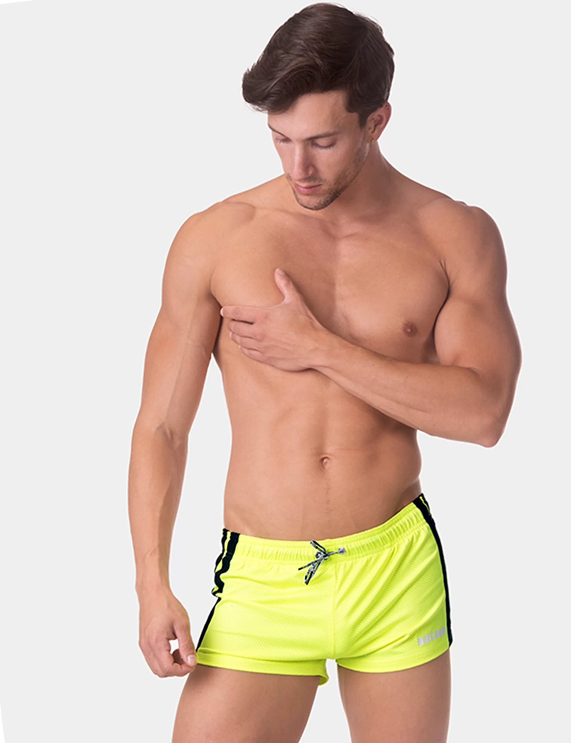 Short Timur - Neongreen-Black