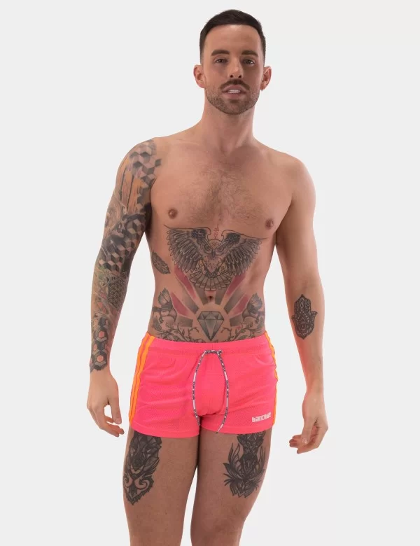 Short Timur - Neonpink-Neonorange