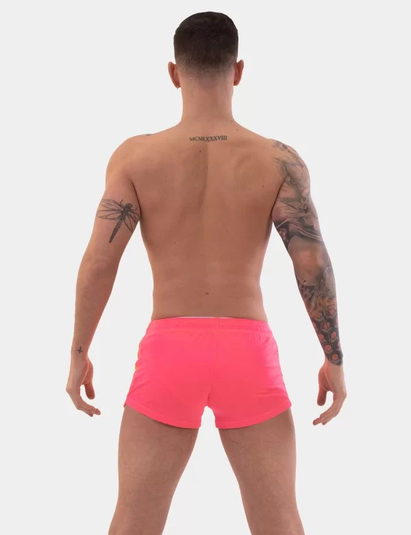 Short Timur - Neonpink-Neonorange