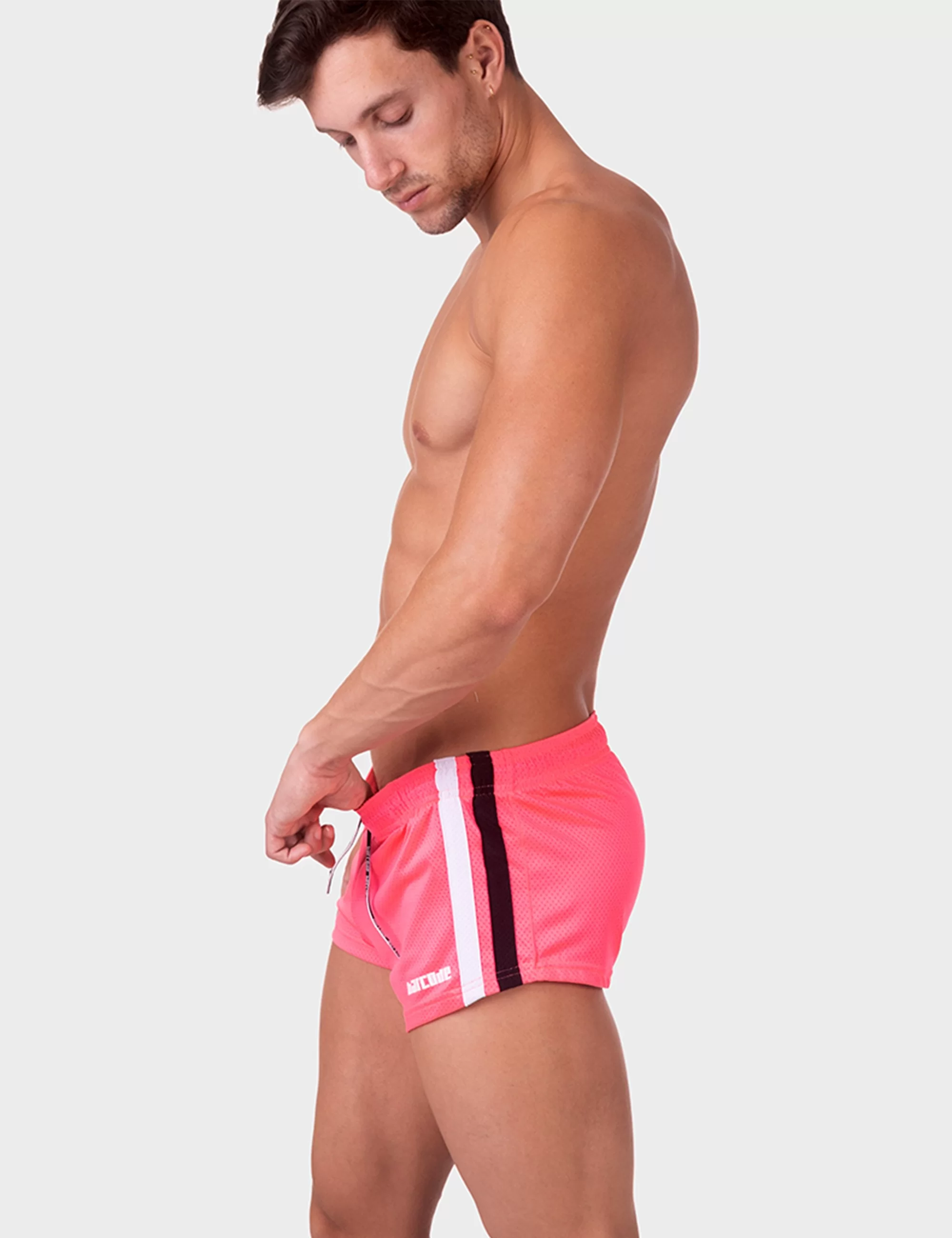 Short Timur - Pink-White-Black
