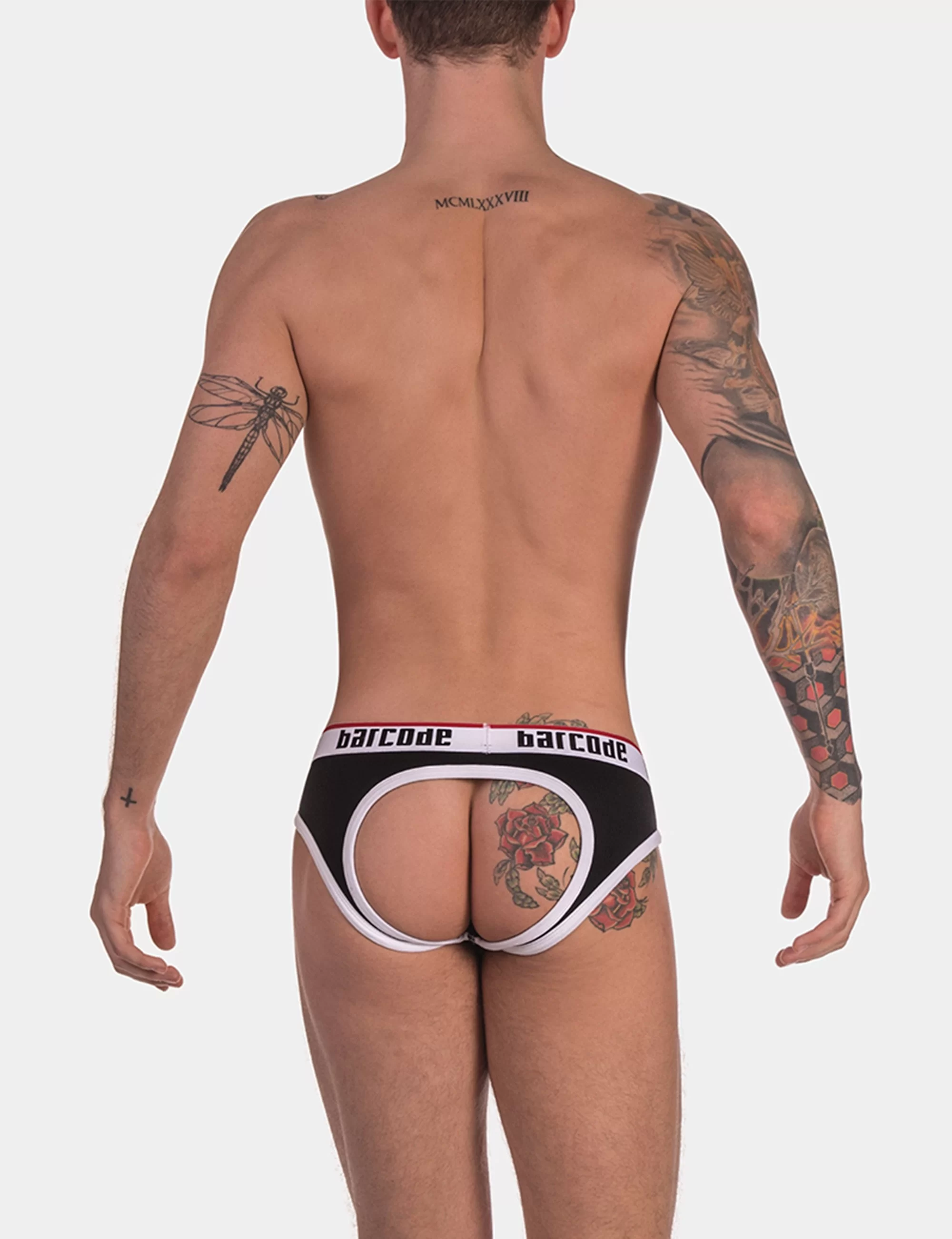 Backless Maxime - Black-White