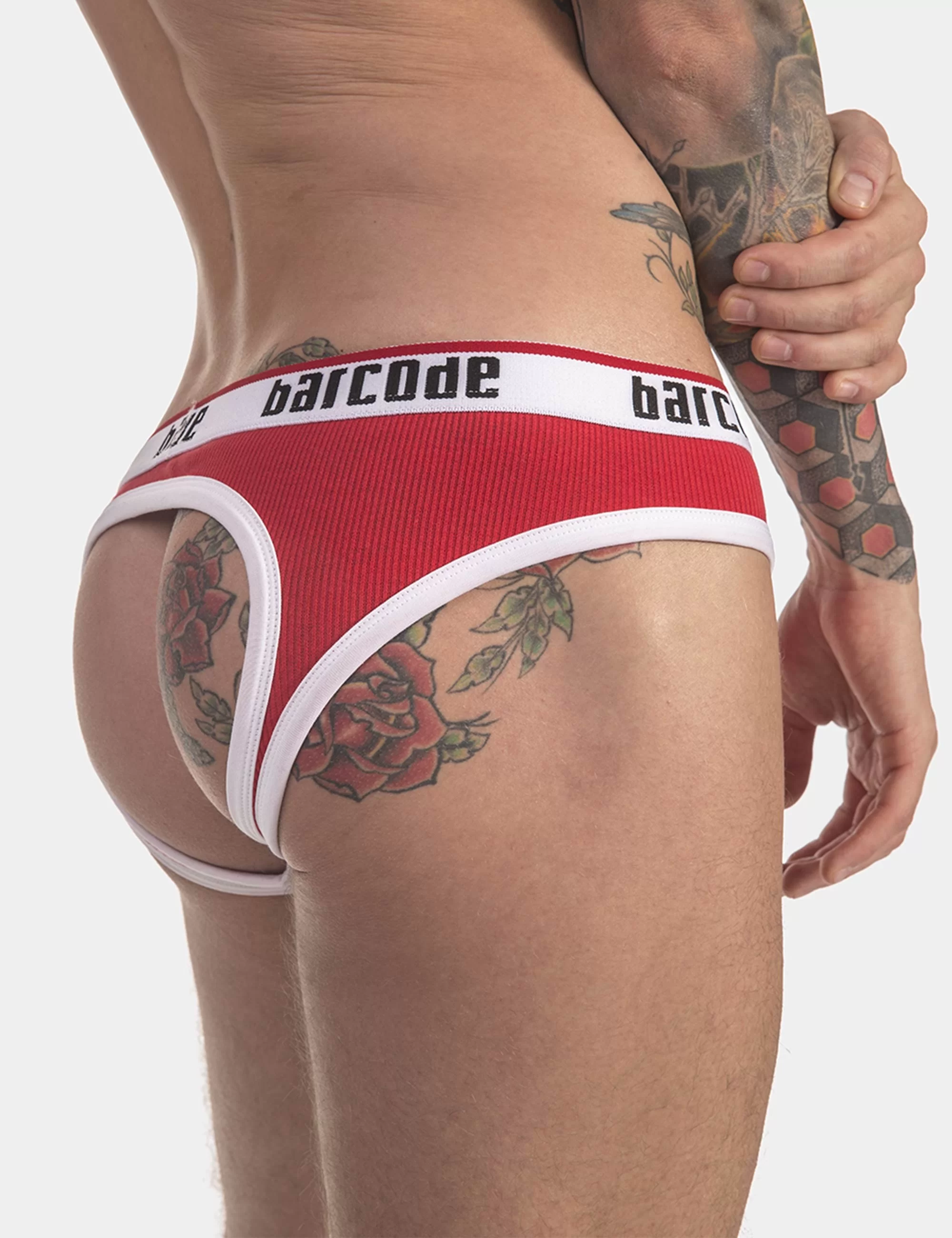 Backless Maxime - Red-White