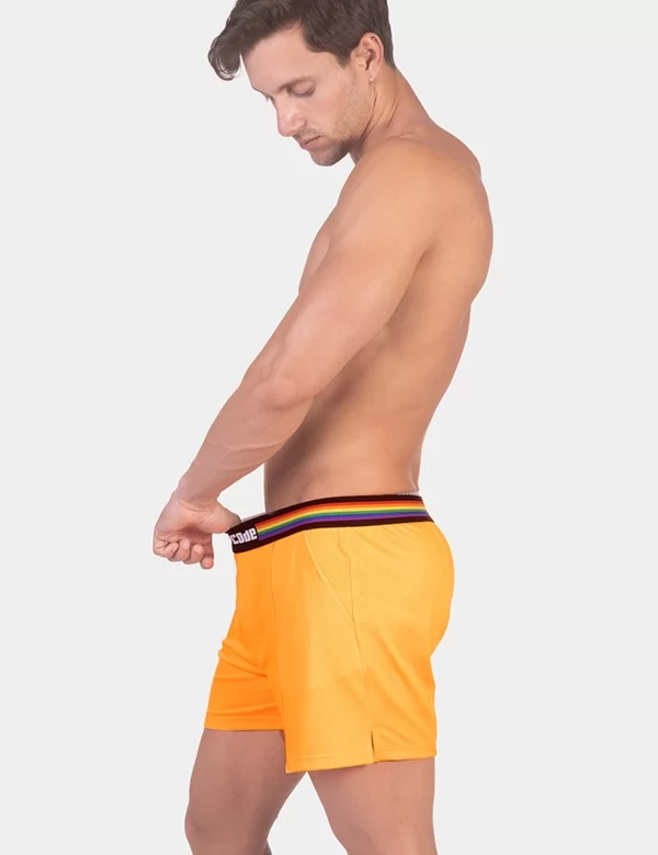 Barcode Pride Short - Orange