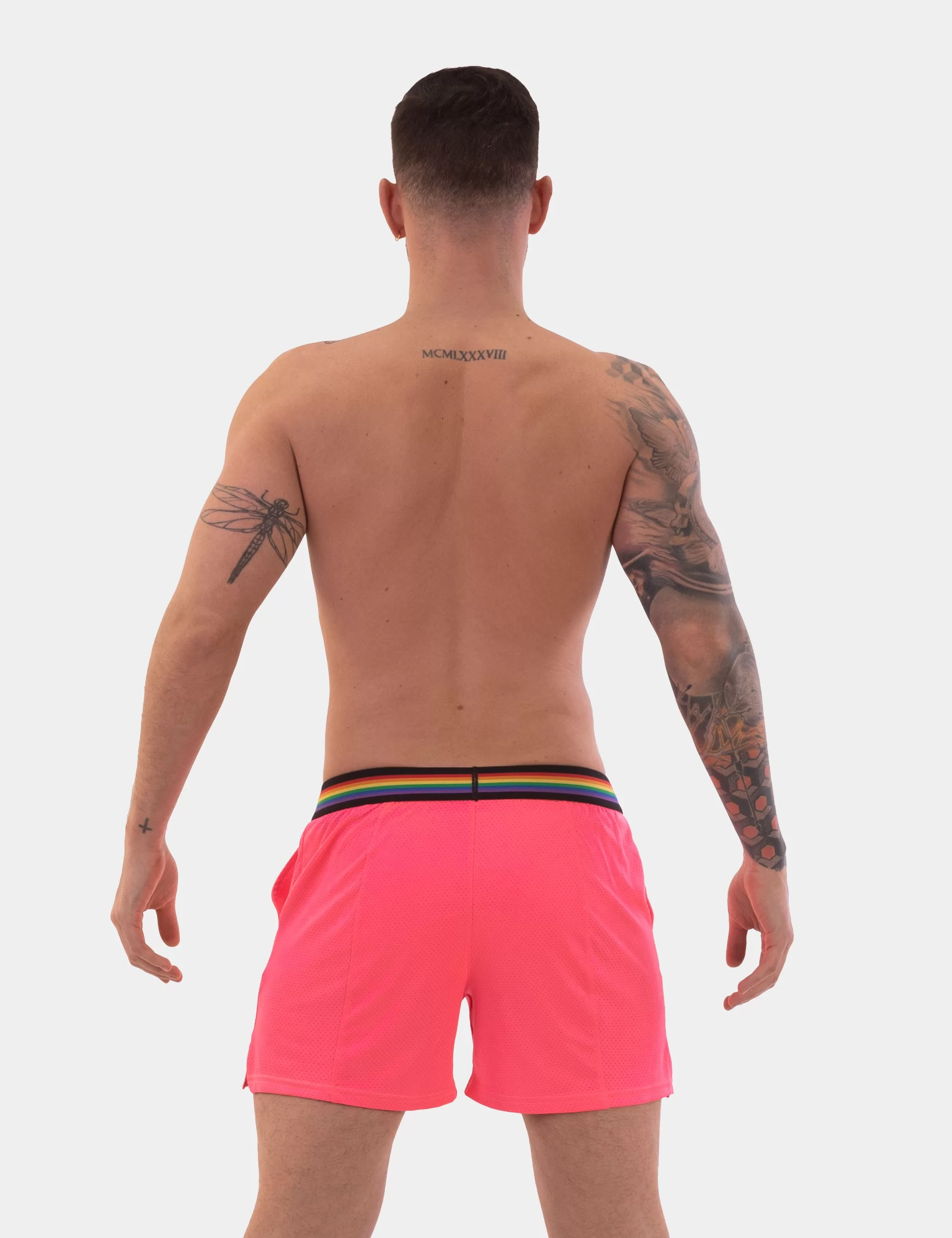 Barcode Pride Short - Neonpink