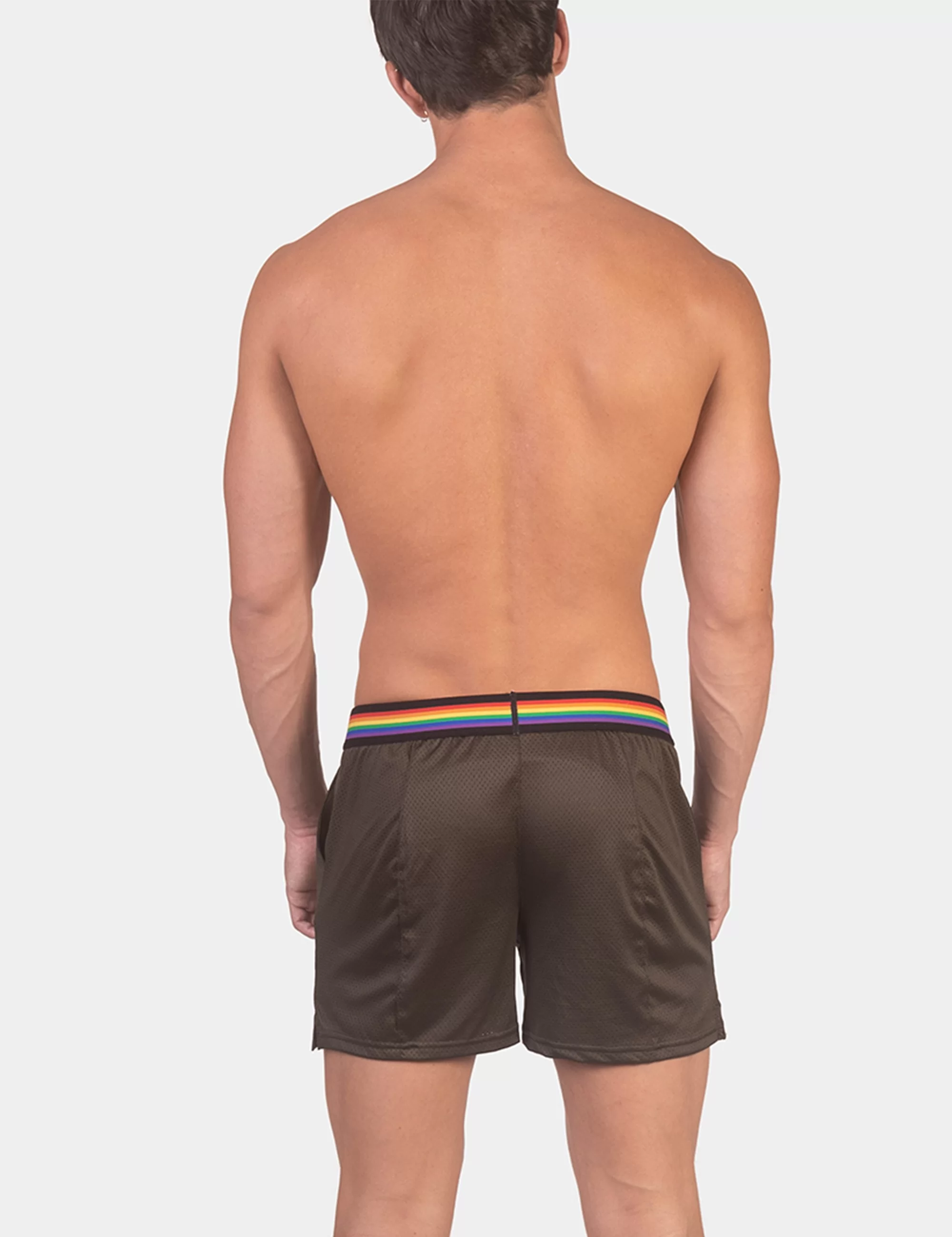 Barcode Pride Short - Olive