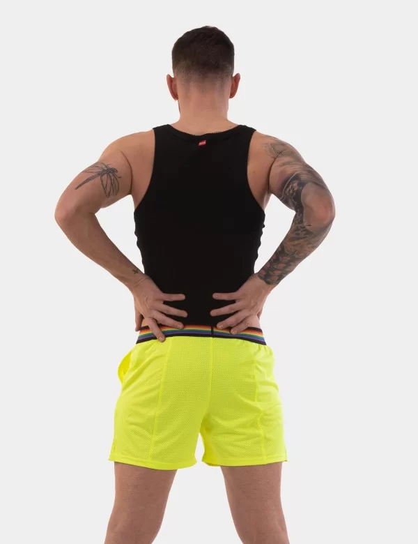 Barcode Pride Short - Neongreen