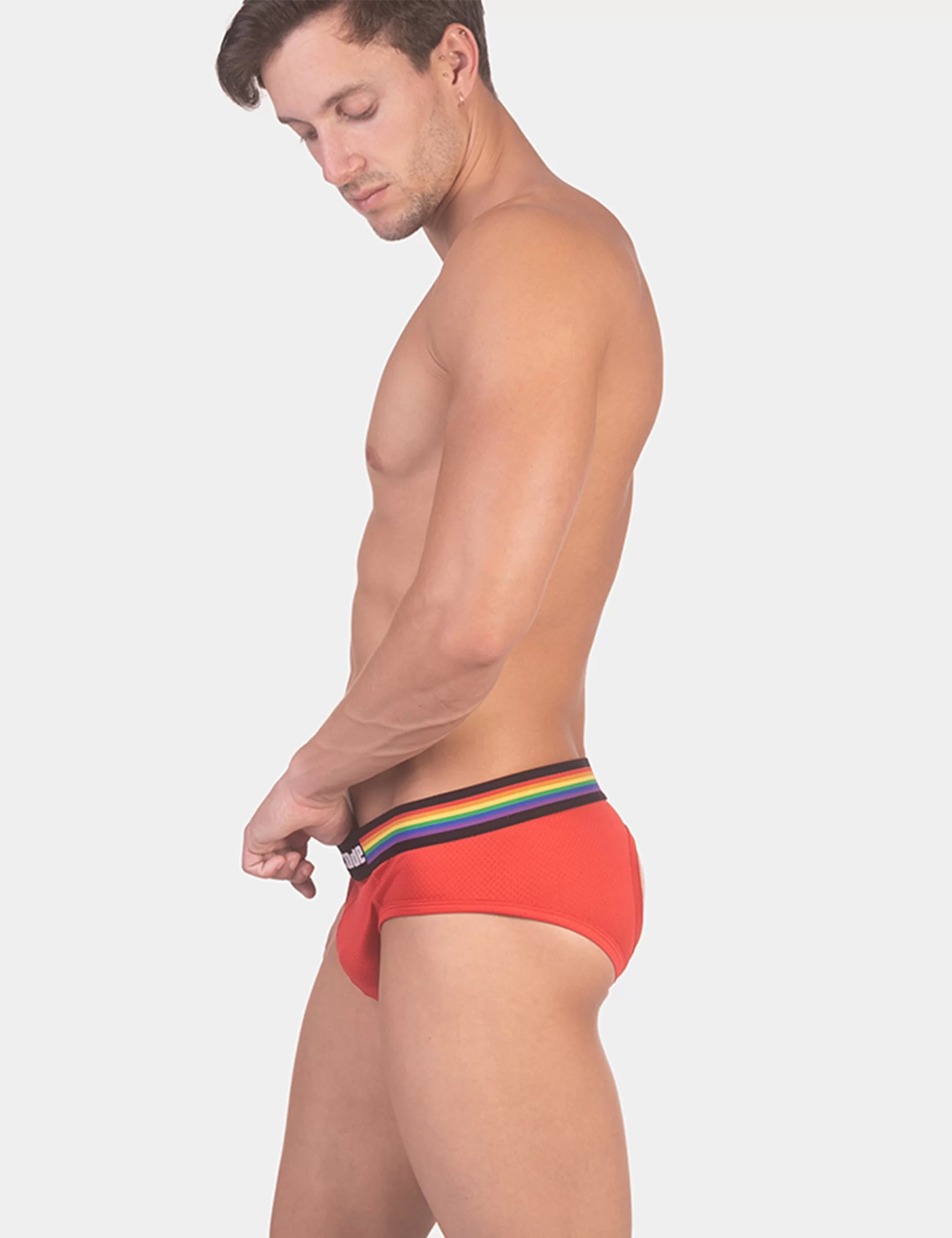 Backless Brief Pride - Red