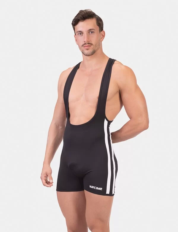 Backless Singlet Dastin - Black-White