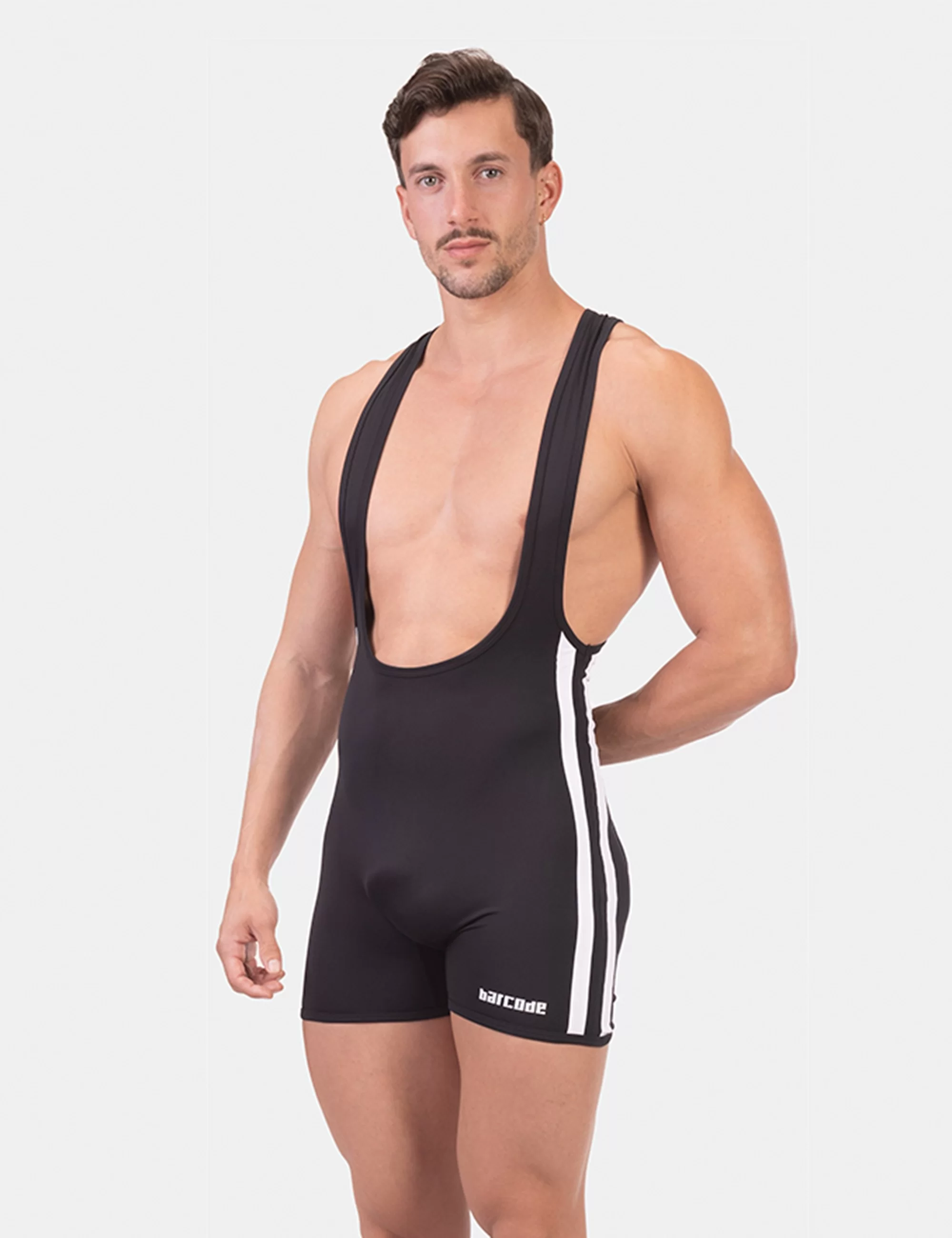 Backless Singlet Dastin - Black-White