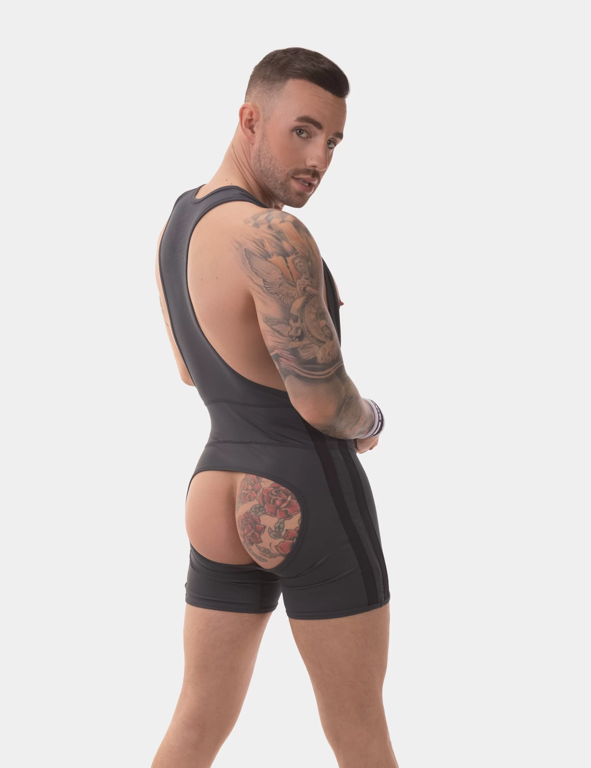 Backless Singlet Dastin - Titanium-Black